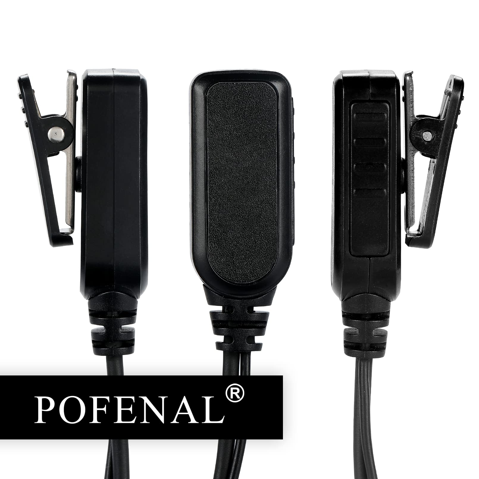 Pofenal Cls1410 Cls 1110Single Wire Walkie Talkie Earpiece Compatible For Motorola Cp200 Gp2000 Xu1100 Pro1150 Mu12 Radio With P